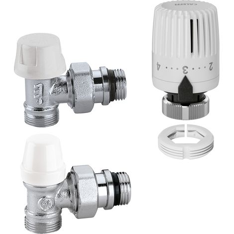 Kit riqualificazione con valvola termostatica e comando - Caleffi