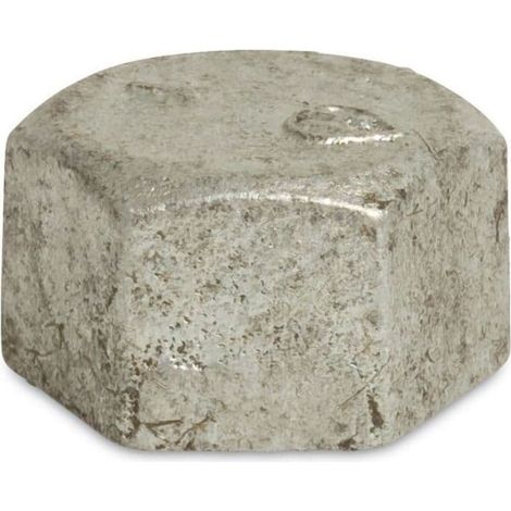 Bouchon Fileté en Fonte Malléable Hexagonal 1 pouce (1/2)
