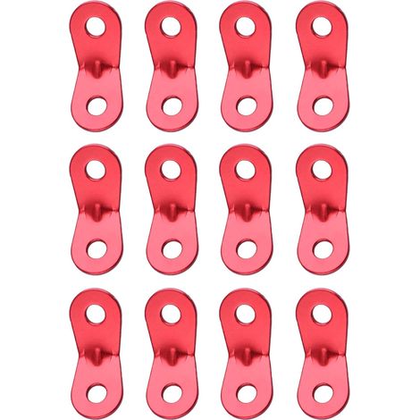 Tensor de cuerda para paraguas de aleación de aluminio, abrazadera ultraligera y potente para cuerda de paraguas y cuerda resistente al viento.