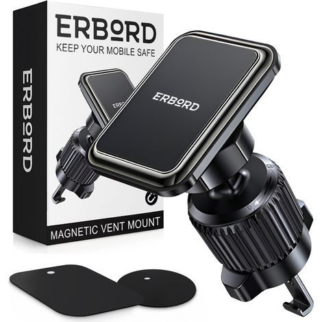 Soporte magnético para teléfono para coche, rejilla de ventilación, erbord CH3 (1/5)