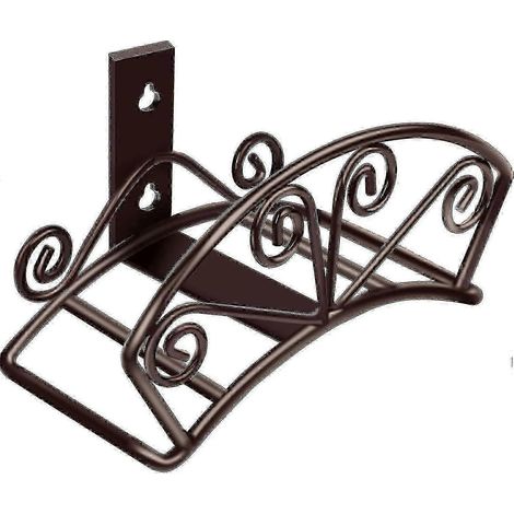 Gartenschlauchhalter, robuster Wasserschlauchhalter, massiver Metallschlauchhalter, Wandmontage, dekorativ, langlebige Gartenschlauchaufbewahrung (1/4)