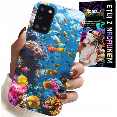 Custodia per Samsung Galaxy A31 - barriera corallina, pesci colorati, mondo sottomarino dei pesci (1/5)