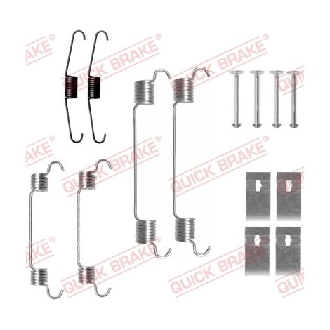 Kit d'accessoires, mâchoire de frein Quick Brake 105-0833 HONDA
