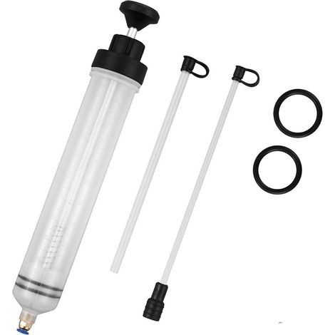 Pompe A Vide - 500 ml - Pompe Manuelle Pour Liquides - Pour Huile Moteur, Liqueur De Frein, Liquide De Refroidissement, Huile De Boite De Vitesse - 1 Piece