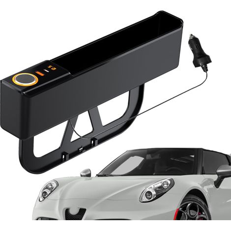 Organiseur de remplissage de siège de voiture, rangement latéral de console automatique Multifonctionnel pour siège de voiture, SUV, camion, remplit l'espace entre le siège et la console (1/5)