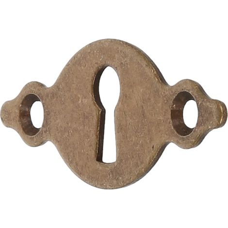 Horizontal Et Lisse  26 x 67 x 1,5 mm  Avec Trou Pour Serrure À Mortaise  Idéal Pour Fixer Sur Tiroirs, Armoires, Coffres Et Portes De Meubles  Acier Aspect Cuir (1/4)