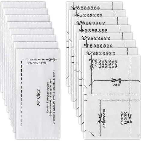 Kit de filtres pour aspirateur Miele C1/2/3 complet avec filtre de protection moteur