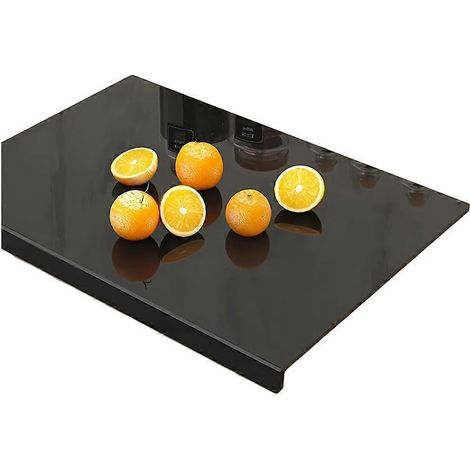 Acrylique planche à découper 45x35cm avec counter lip anti glissement ideal pour vegetables bread meats et fruits (1/5)