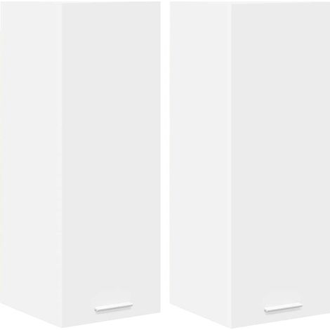 Mueble colgante 2 pcs 30 x 31 x 80 cm Madera de ingeniería vidaXL