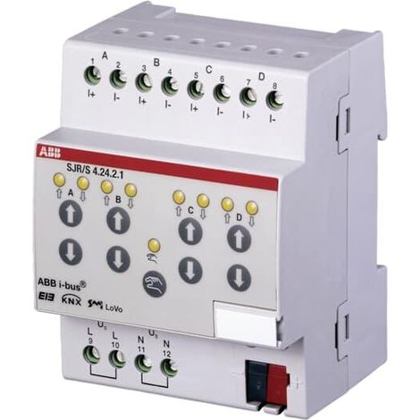 Mod. 4 Sorties Stores/Volets Roulants-Smi Lovo 24V Mrd 2CDG110143R0011 ABB 588387
