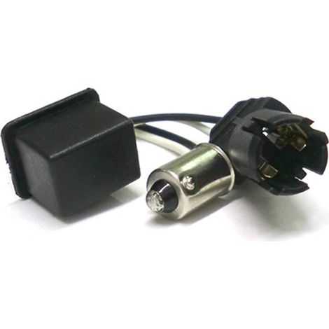 Filtro Portalampada Resistenza BAX9S H6W Trasforma Led T10 W5W In BA9S Canbus No Errore (1/3)