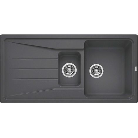 Blanco Sona 6 - Lavello in silgranit, 100x50 cm, pietra grigia 519853