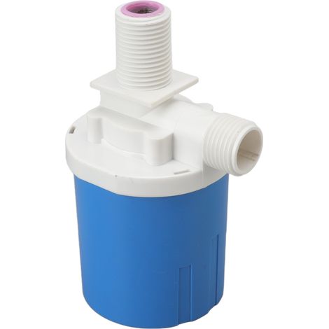 Vanne à flotteur automatique compacte en plastique étanche pour réservoir d'eau G1/2, entrée supérieure intégrée (1/5)