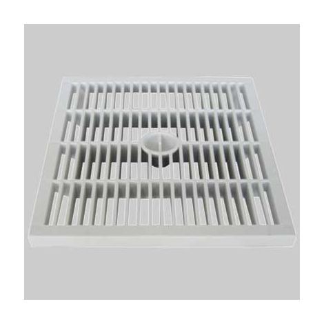 CHIUSINO SINGOLO A GRIGLIA  20 x 20     STAMPLAST