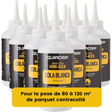 Colle pour parquet pose flottante - Lot de 12 Biberons - Quiadsa HM425