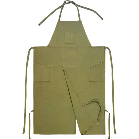 Tablier Pour Céramique Antidérapant, Léger, Ergonomique, Tablier À 3 Poches Tablier De Sculpture Design Ergonomique Pour Cuisine Pâtisserie Jardinage Art Céramique Poterie Sculpture Atelier (1/5)