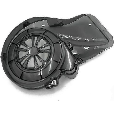 Cache de ventilateur/protection latérale de moteur en acrylique pour Sprint 50/150 (modèles 2013-2022), noir fumé. (1/5)