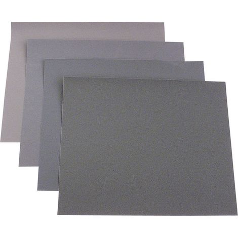 kwb 830960 Handschleifpapier-Set Körnung (num) 180, 240, 400, 600 (L x B) 280 mm x 230 mm 20 St.
