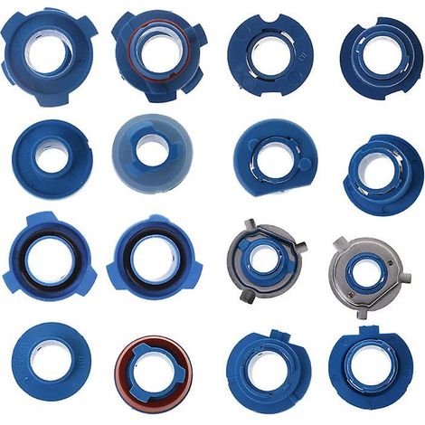 Lot de 2 adaptateurs de douille pour ampoules LED de phares halogènes (880/HB4/HB3/H11/H7/H4/H3/H1) - Couleur H1 (1/2)