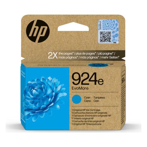 HP 924e Cartucho Cian OfficeJet Pro 8120, 8130 series