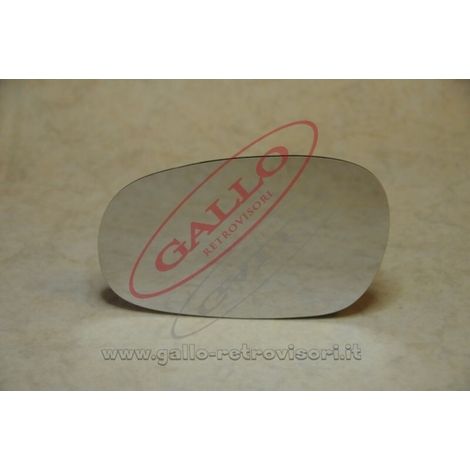 Vetro specchietto esterno lato dx compatibile con daewoo lanos dal 1997 al 2002