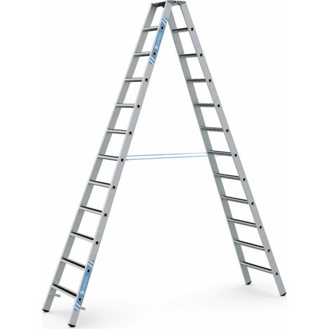 [GEBRAUCHT] B-Ware Zarges Stehleiter Aluleiter R13step B Lm Stufen 2x12 Siehe Text/Foto