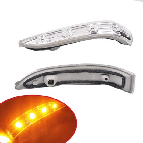 1 pair of 876142S000 and 876242S000 are suitable for Hyundai Tucson ix35 rearview mirror turn signals (models 10-14). (1/4)