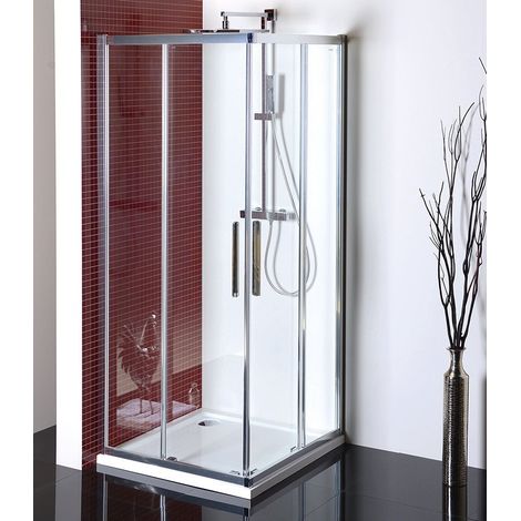 Polysan Lucis Line - Paroi de douche 90x90 cm, verre transparent DL1615