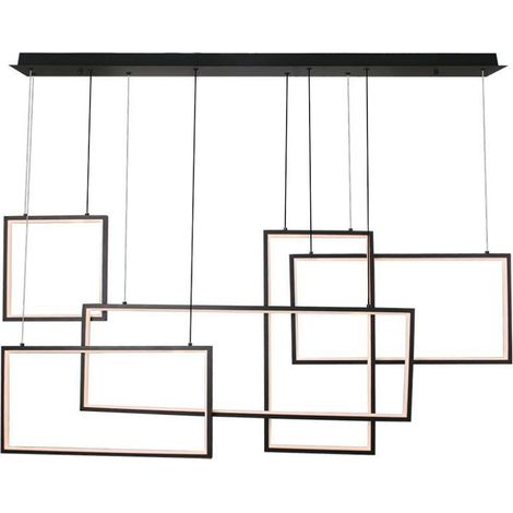 Lámpara de araña LED V-TAC de 45 W, 120 x 50 x 60 cm, diseño moderno, regulable, blanco cálido