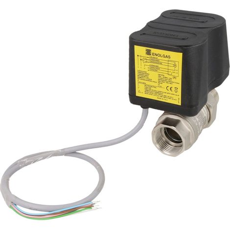 Robinet motorisé 1’’, 230V 3,5VA 10 Nm, 90°/60 sec, FF x raccord FM