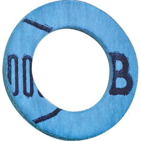 Sachets de 100 joints fibres - Riquier - Bleu - 3/8' - Ep 2 mm (1/2)