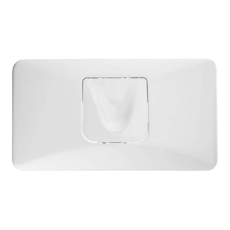 Grohe Colani Plaque de de'clenchement ABS blanc 330 x 180 mm pour re'servoir encastre' 37051