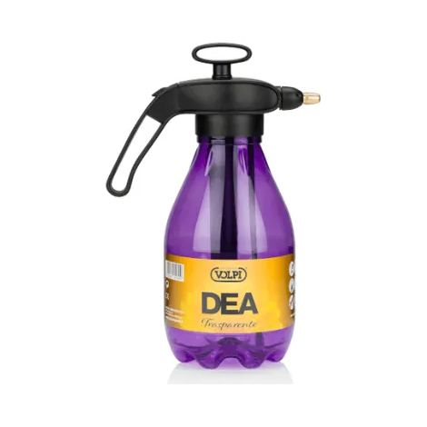 Pompa manuale Volpi DEA 2lt pressione 2 bar serbatoio PET trasparente - Lilla