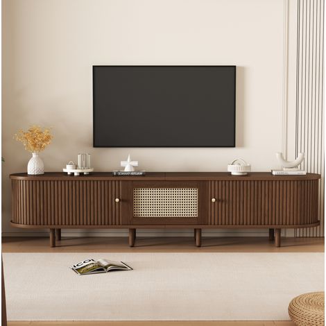 Mobile TV con cassetto e ante scorrevoli 180 cm OKMYHOME (1/5)