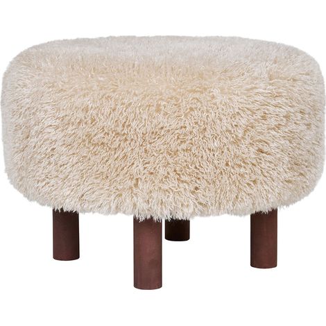 Inverness Pouf Ø50cm braun.