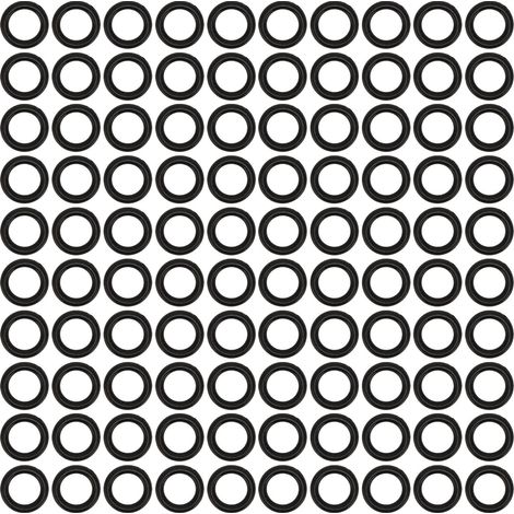 100 rondelles en plastique pour abreuvoir à cochons, accessoires d'installation de bagues, équipement pour volaille (1/5)