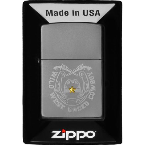 ZIPPO WEST COWBOY DESIGN 60007379 Feuerzeug