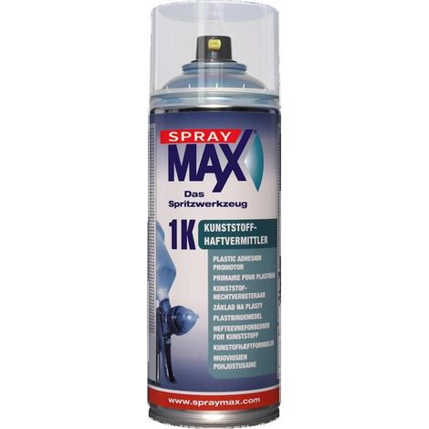 Apprêt - Primaire d'accroche - Plastique - Pare-chocs, rétroviseur - SprayMax - 400ml (1/3)