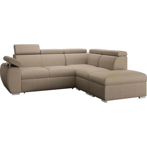 Canapé d'angle Columbus 228, Aragon 14, Disponible, 260x230x85cm, 0 (1/5)