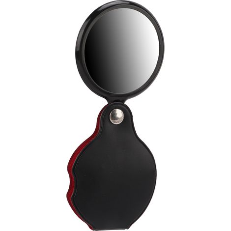6-fache Taschenlupe, hochpräzises HD-Glas, klares Bild, klappbarer Griff, tragbare Vergrößerungsoptik. (1/5)