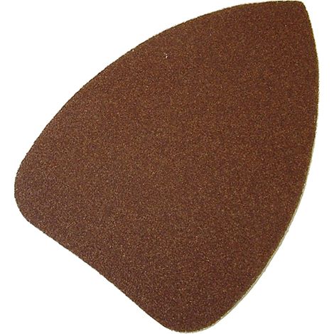 Faithfull 006865 Mouse Sander Sheets Hook & Loop Plain Fine (Pack 5) FAIAOMOUSEF