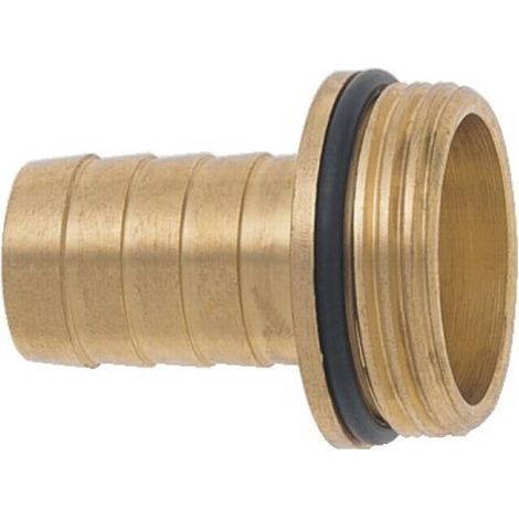 GEKA plus-1/3-Verschr.MS O-Ring,AG AG G1", 19mm,SB (1/2)