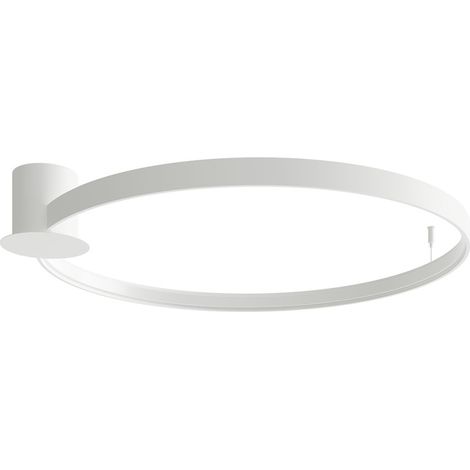 Plafonnier anneau plafonnier lampe de salon LED chambre lumière blanc (1/5)