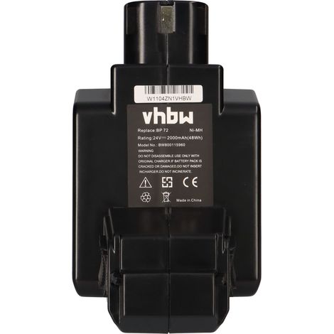 2x Werkzeugakku für Hilti TE 5-A BP72 24V 2000mAh Ni-MH (1/5)