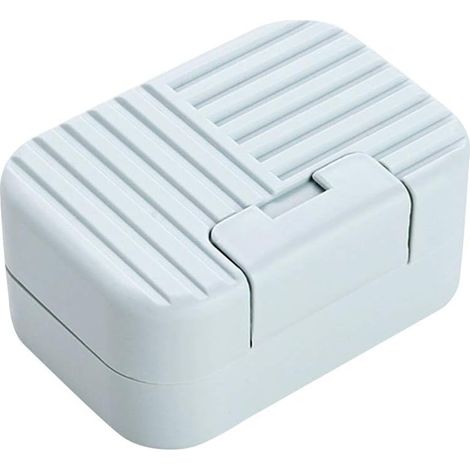 Porte-savon de voyage portable (bleu)