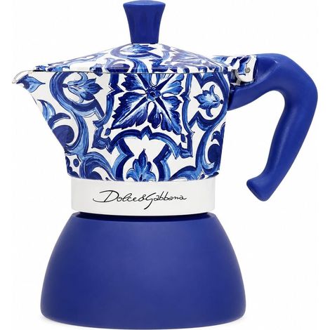 Bialetti D&G Blu Medi cafetière bleue 6 tasses