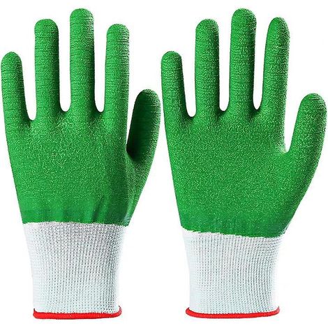 3 latexbeschichtete Polyester-Stachelhandschuhe (1/4)