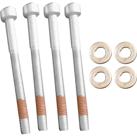 Kit de 4 boulons et rondelles d'injecteur de carburant - compatible Mercedes-Benz - réf. A6110170060 (1/5)