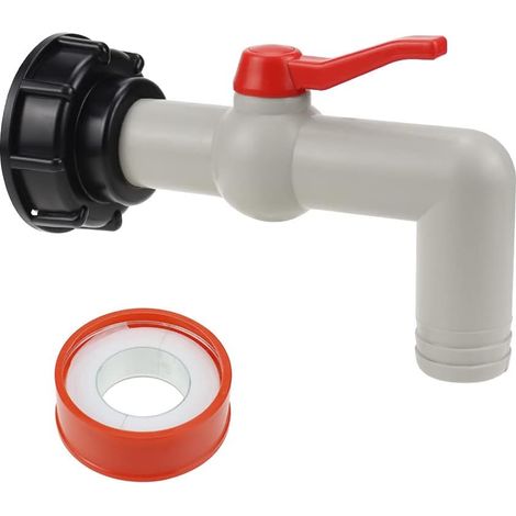 Adaptateur pour Robinet IBC pour Réservoir Filetage 60 mm Adaptateur pour Réservoir d'eau de pluie IBC(DN40/50) (1/5)