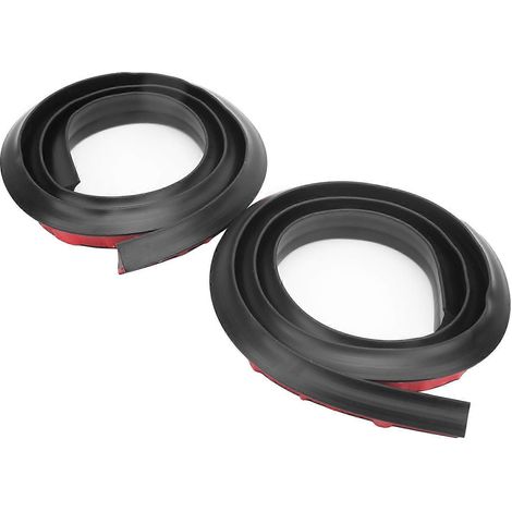 2Pcs Universal Fender Flare Wheel Eyebrow Protector - Anti-Collision Trim Strip, Drill-Free 1.5m pour Protection de Carrosserie et Look Sportif. (1/4)